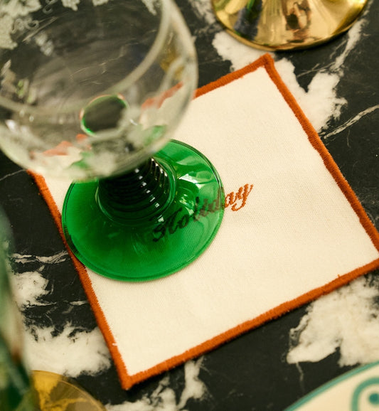 HOLIDAY COASTER SET OF 4
