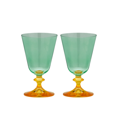 Arancia Short Wine Glass Set of 2