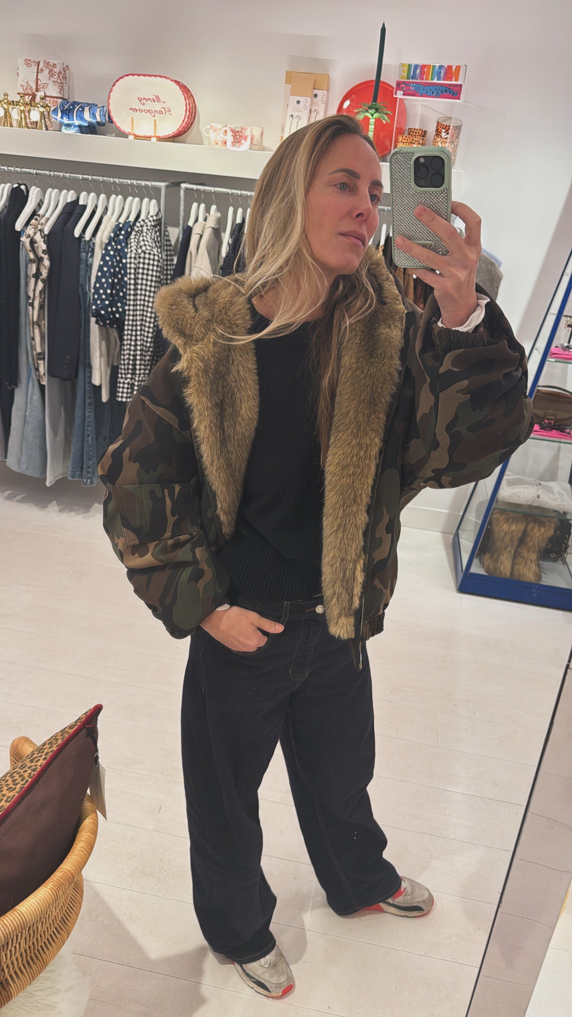 ARMY FUR JACKET