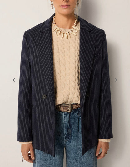 Jackie Blazer - Navy Note