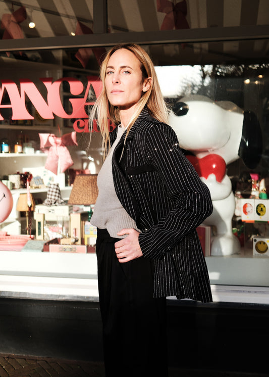 BLAZER BLACK SPARKLE