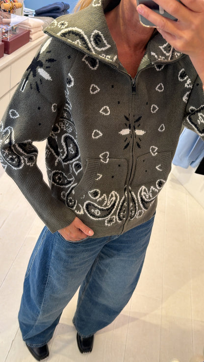 BANDANA CARDIGAN