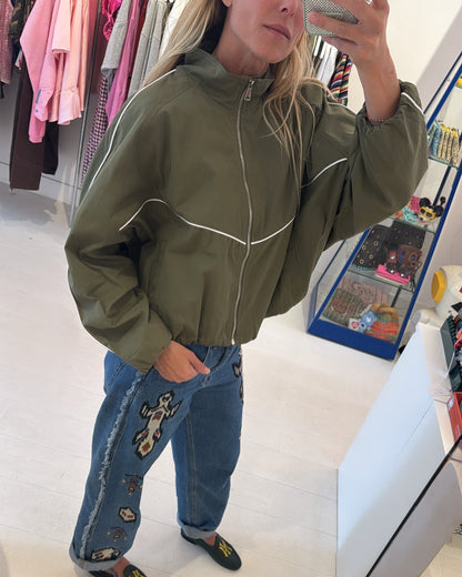 TRAINER JACKET KHAKI