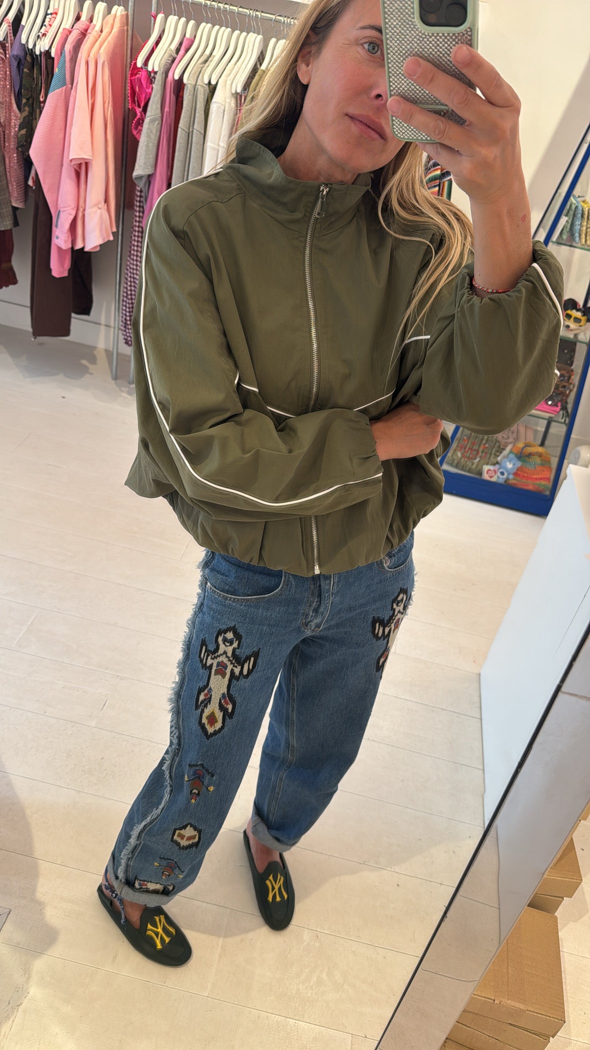 TRAINER JACKET KHAKI