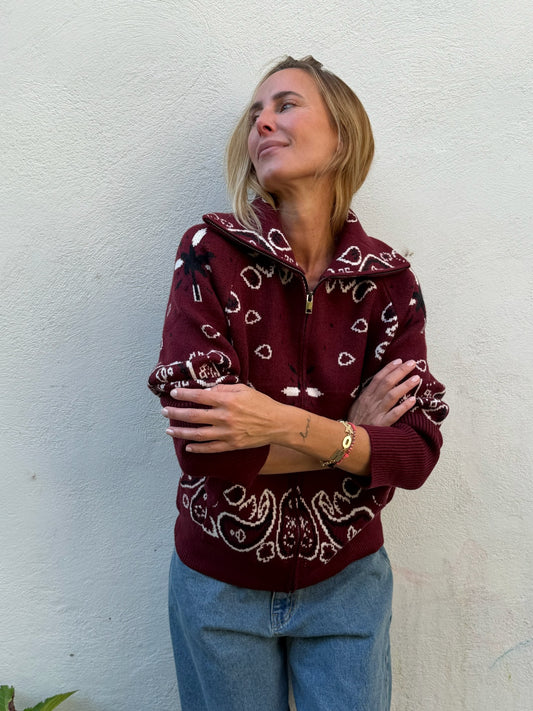 BANDANA CARDIGAN