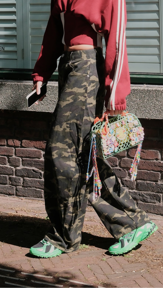 ARMY BALLOON JEANS