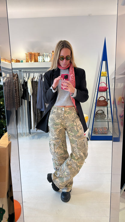 Topanga Club Army Glitter Cargo Pants