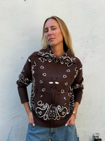 BANDANA CARDIGAN