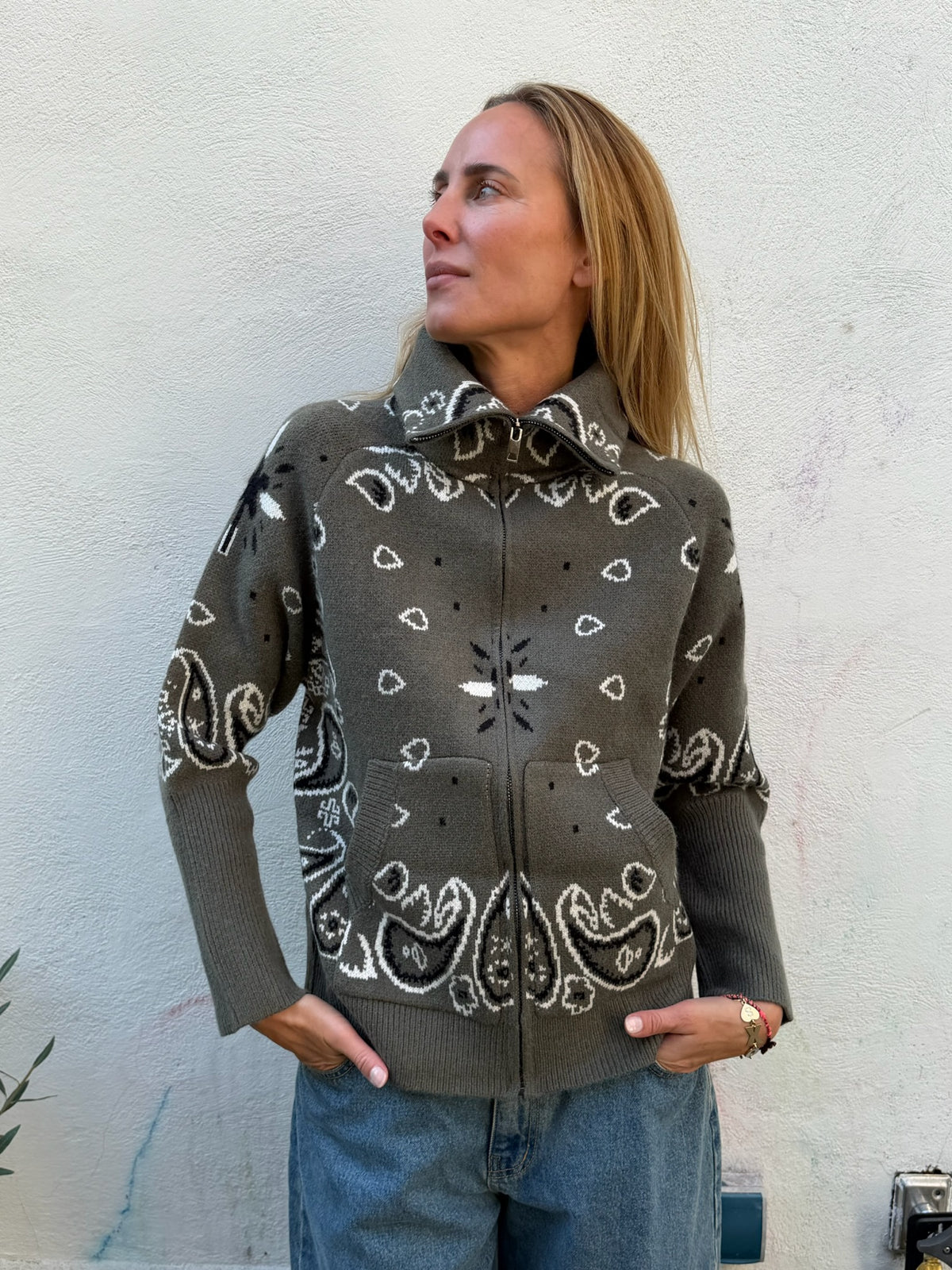 BANDANA CARDIGAN