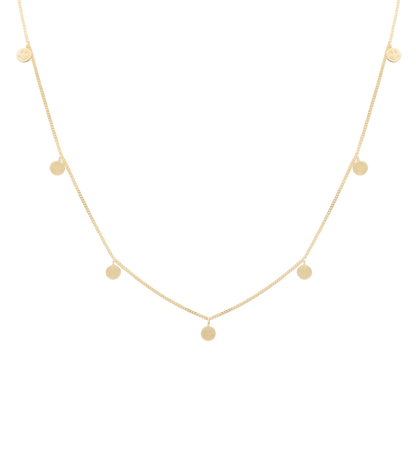 Happy Smile Necklace Goldplated