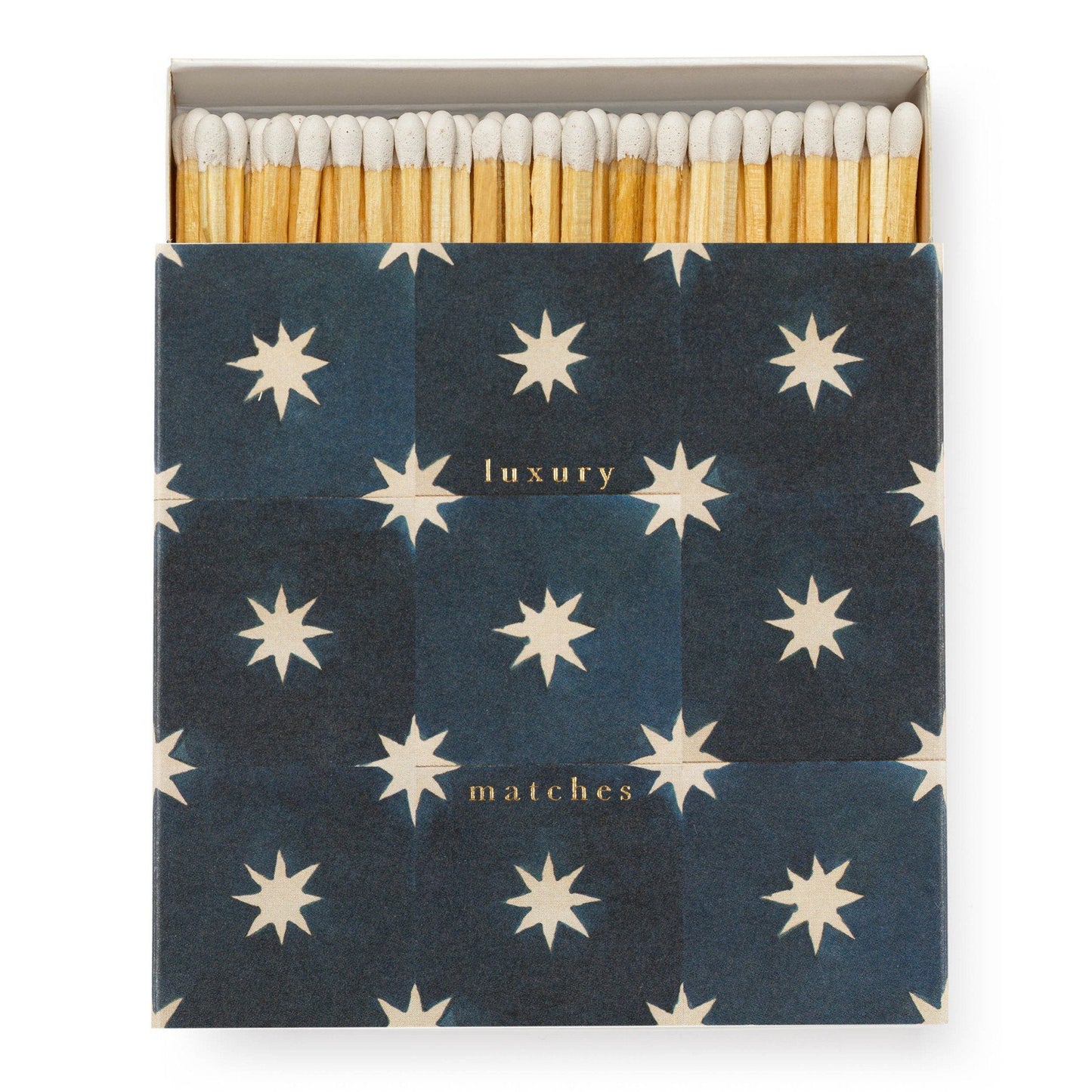 Archivist Luxury Matches Navy Star Tile