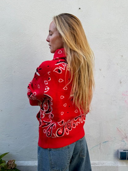 BANDANA CARDIGAN