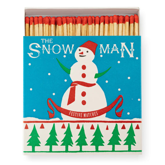 Archivist Luxury Matches Snowman