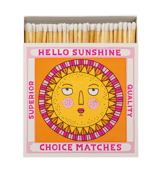 Archivist Luxury Matches Hello Sunshine