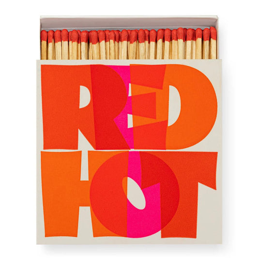 Archivist Luxury Matches Red Hot