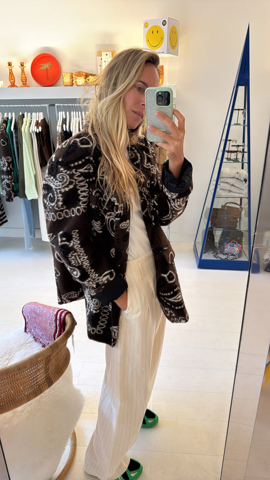 PAISLEY BROWN BLAZER