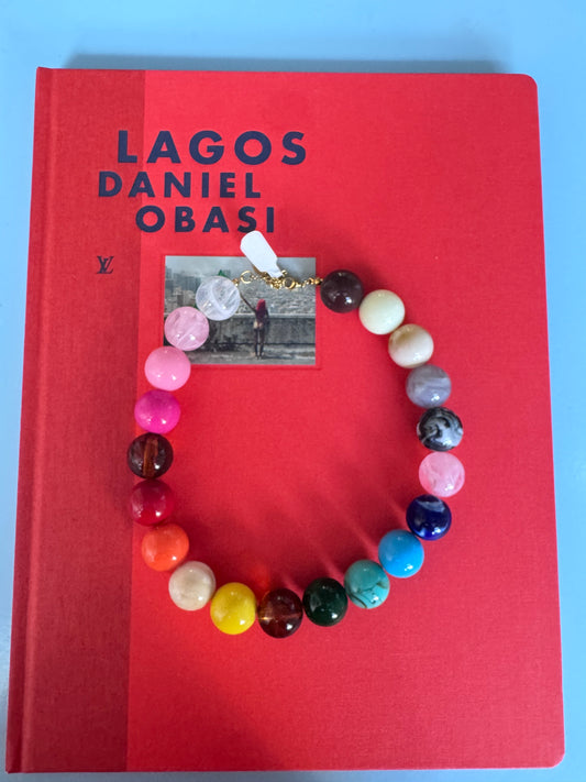BALL RAINBOW NECKLACE