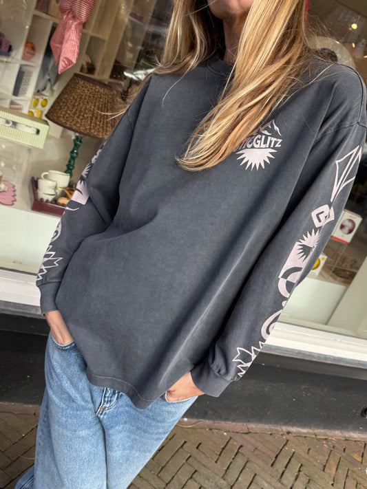 BENJAMIN SKATE LONGSLEEVE | BLACK