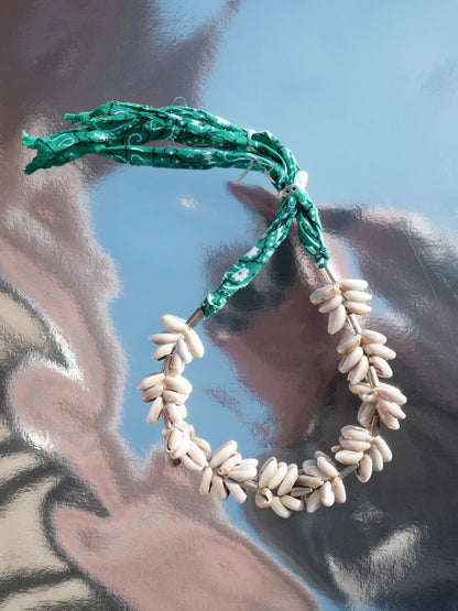 SHELL & BANDANA NECKLACE