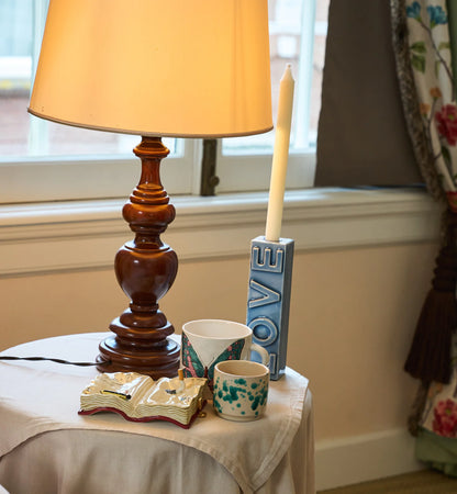 LOVE MIST CANDLE HOLDER - BLUE