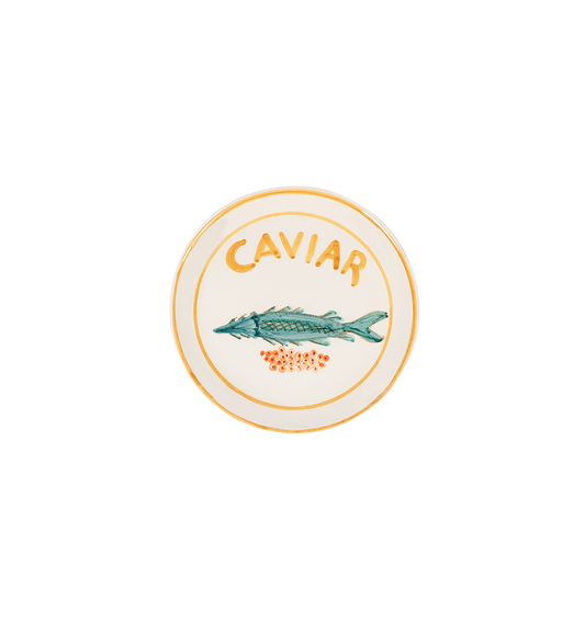 Anna + Nina Caviar Wall Decoration Plate