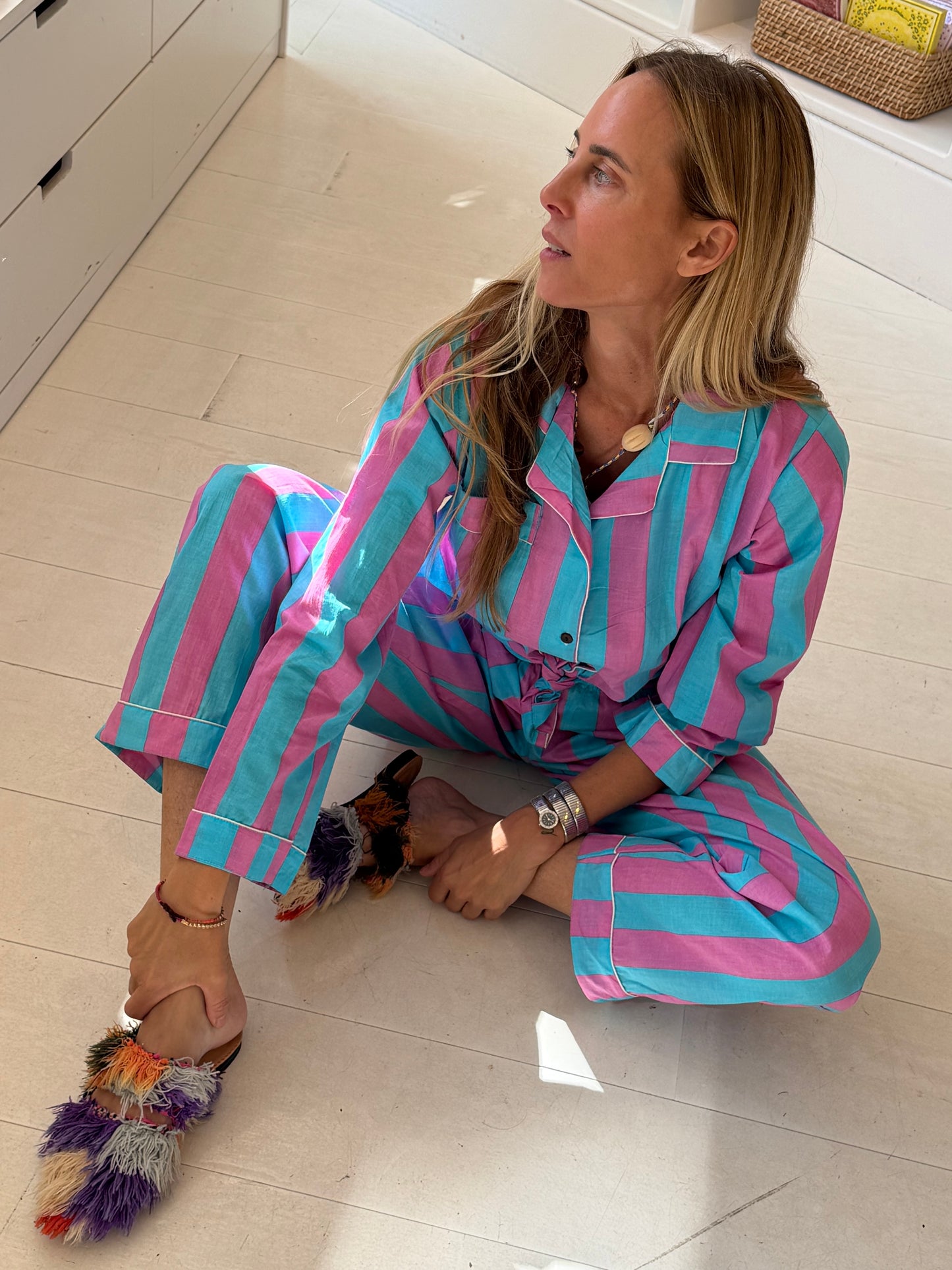 STRIPE VESTE CO-ORD