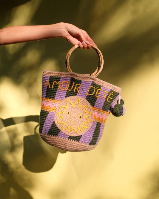 AMOUR BAG LILA