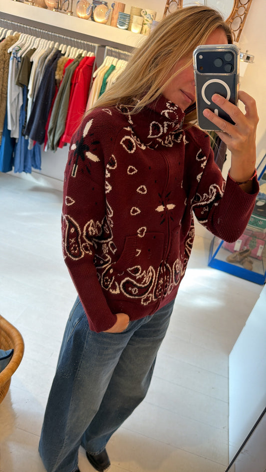 BANDANA CARDIGAN