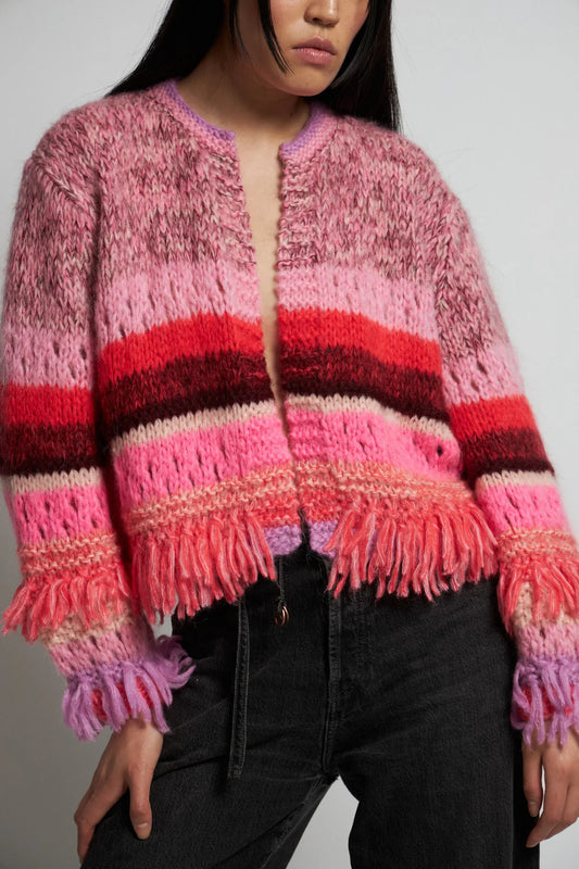 Gloria Cardigan 919 Super Pink