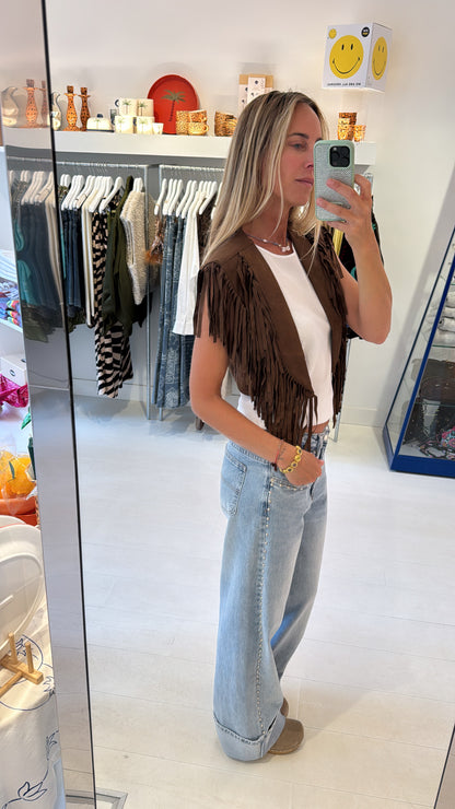 SADIE FRINGE GILET