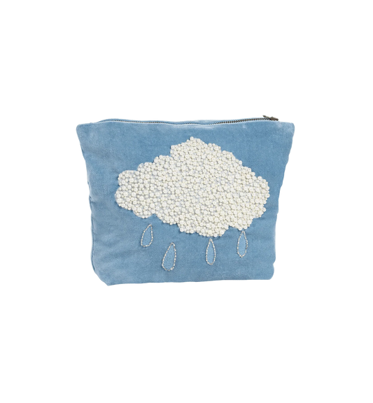 BEADED PEARLY WEATHER WASH BAG