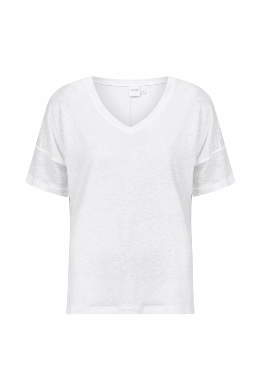 Knit-ted Emily T-Shirt - White