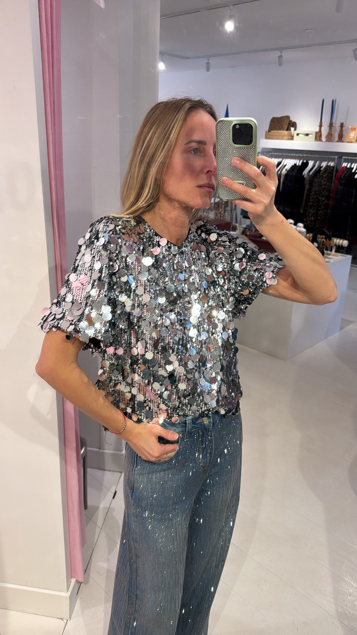 SPARKLY TOP