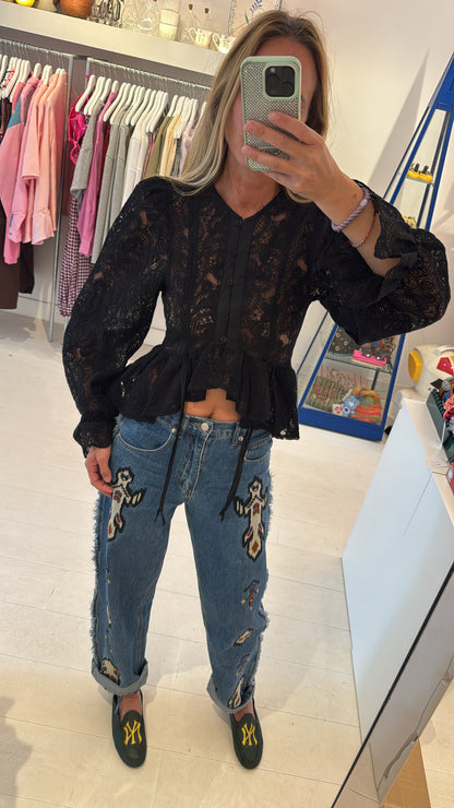 DAY BLACK BLOUSE