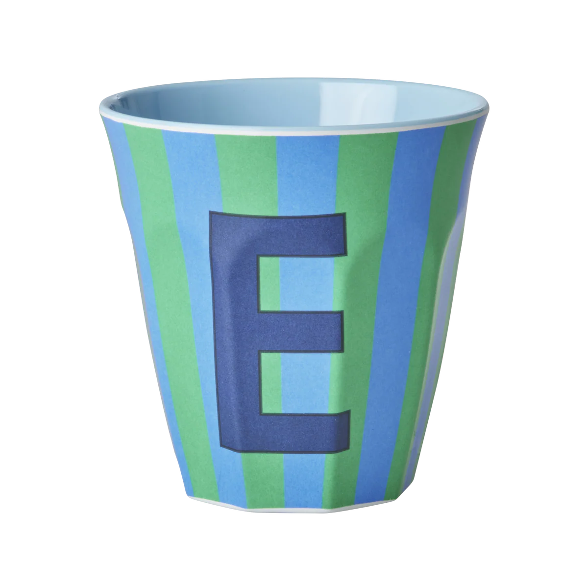 Rice Melamine Alphabet Cup Striped