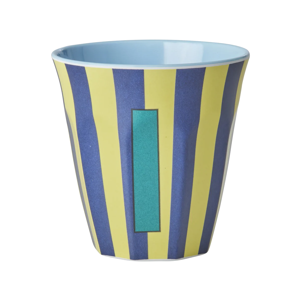 Rice Melamine Alphabet Cup Striped
