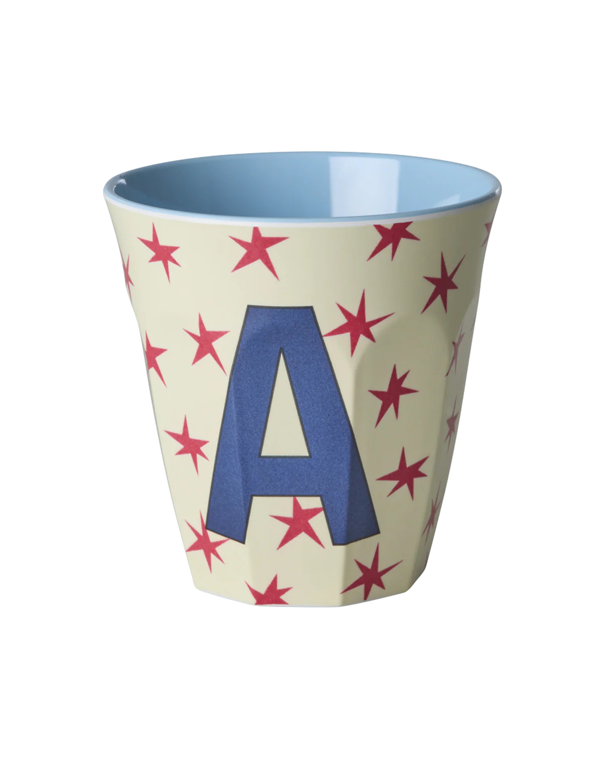 Rice Melamine Alphabet Cup Stars