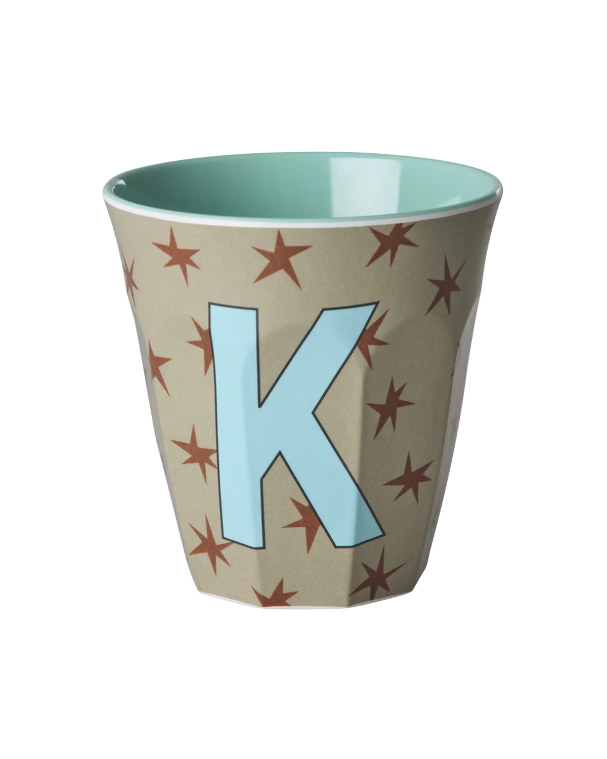Rice Melamine Alphabet Cup Stars