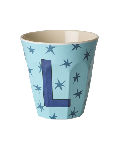 Rice Melamine Alphabet Cup Stars
