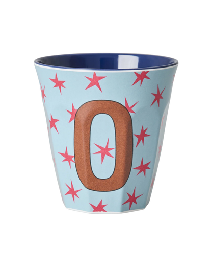 Rice Melamine Alphabet Cup Stars