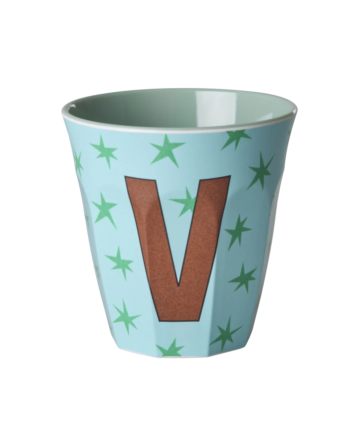 Rice Melamine Alphabet Cup Stars