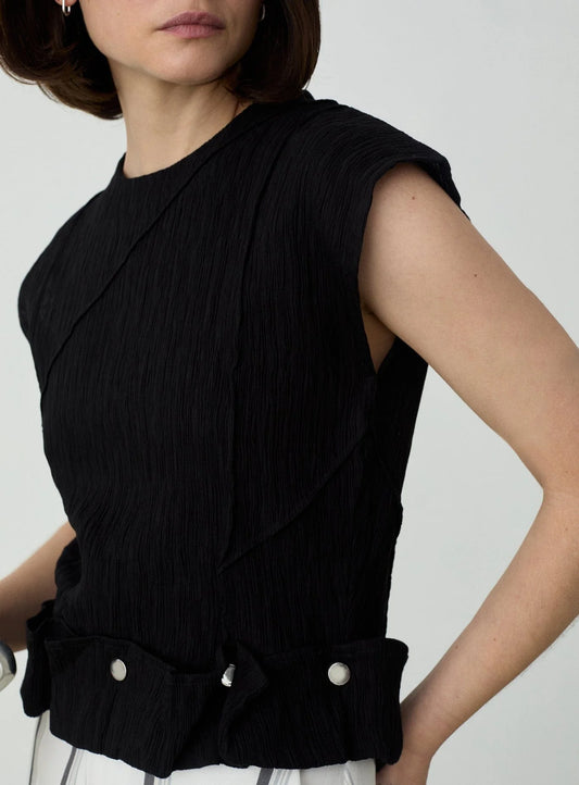 ZANIA TOP BLACK