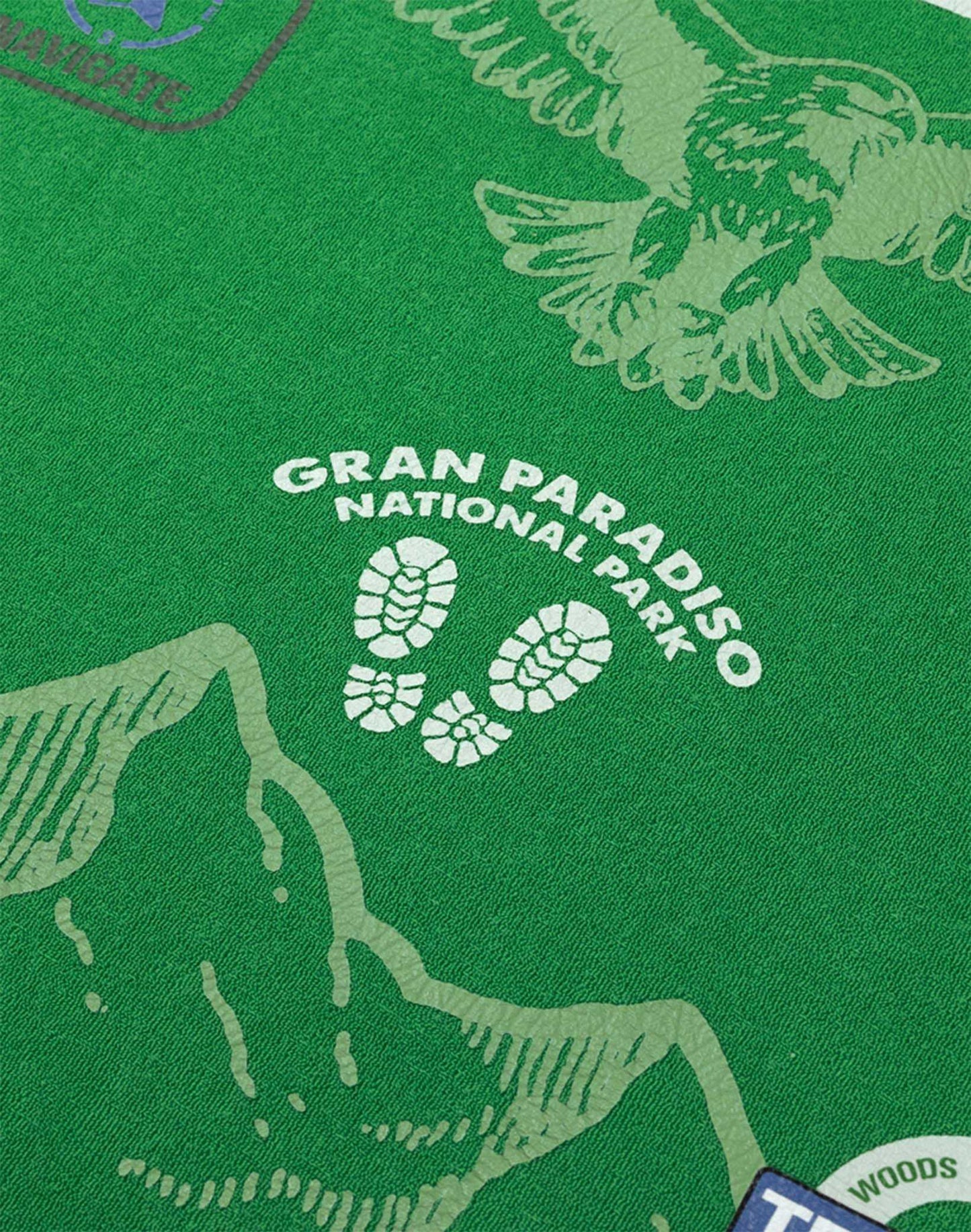 ROMANO TERRY WIDE SKATE LONGSLEEVE | GREEN