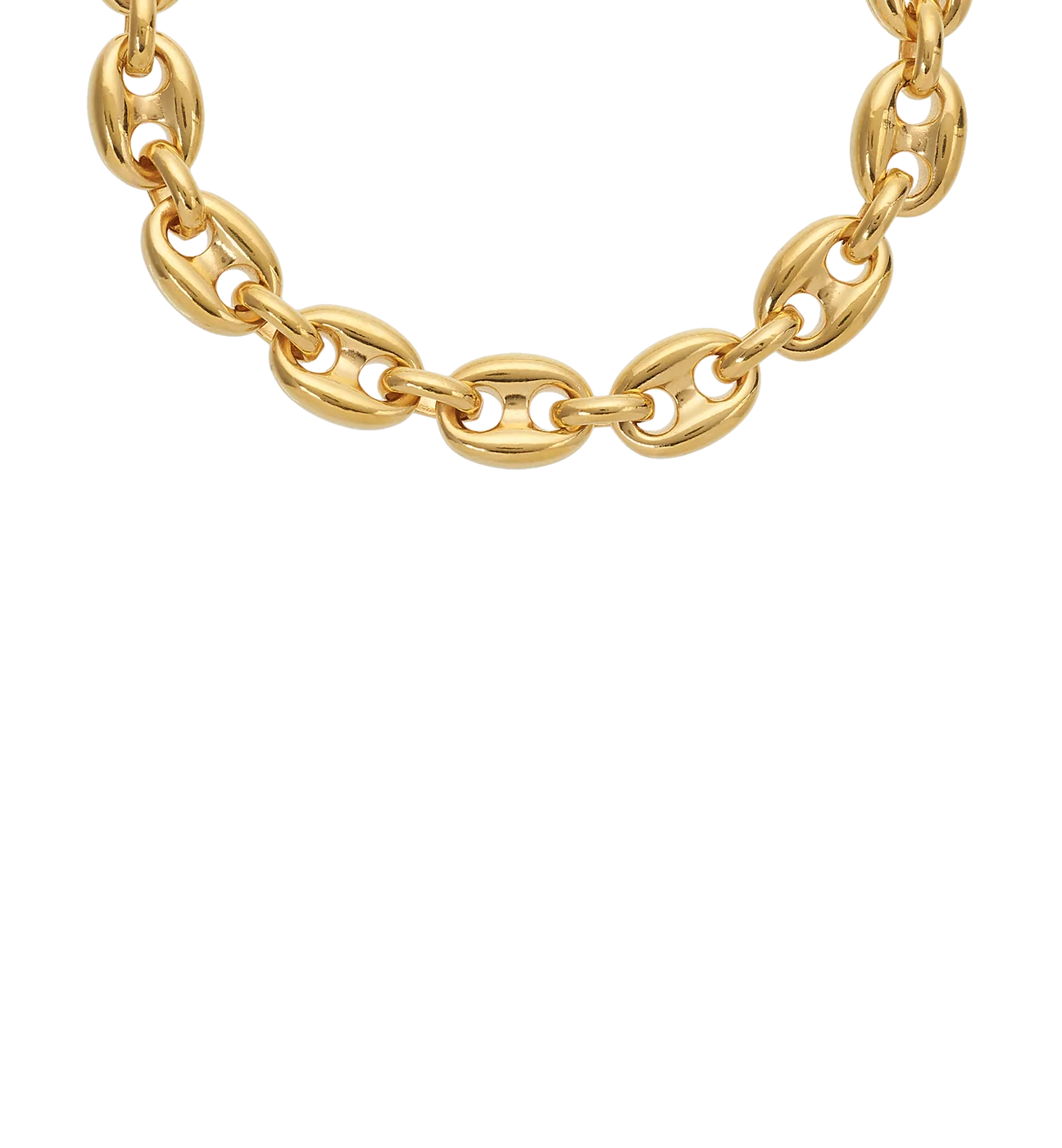 CHUNKY COFFEE BEAN BRACELET