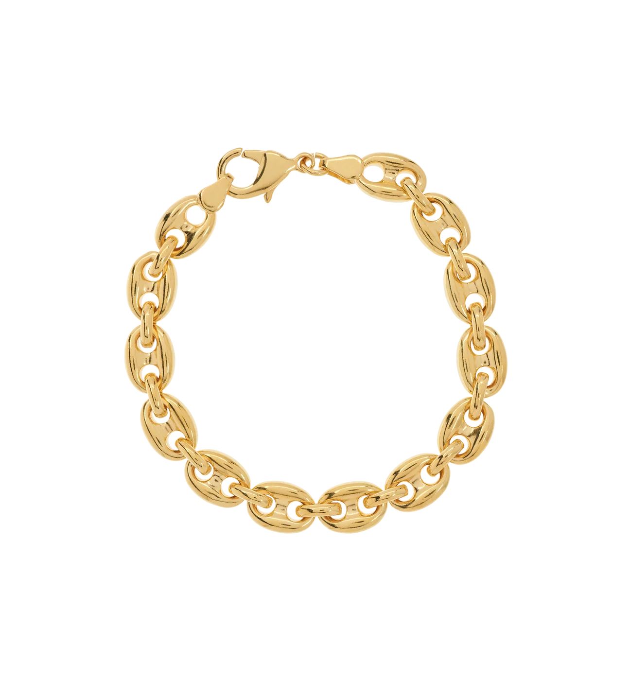 CHUNKY COFFEE BEAN BRACELET