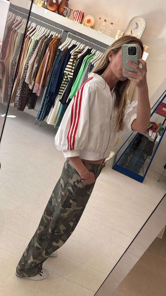 TRAINER STRIPE WHITE