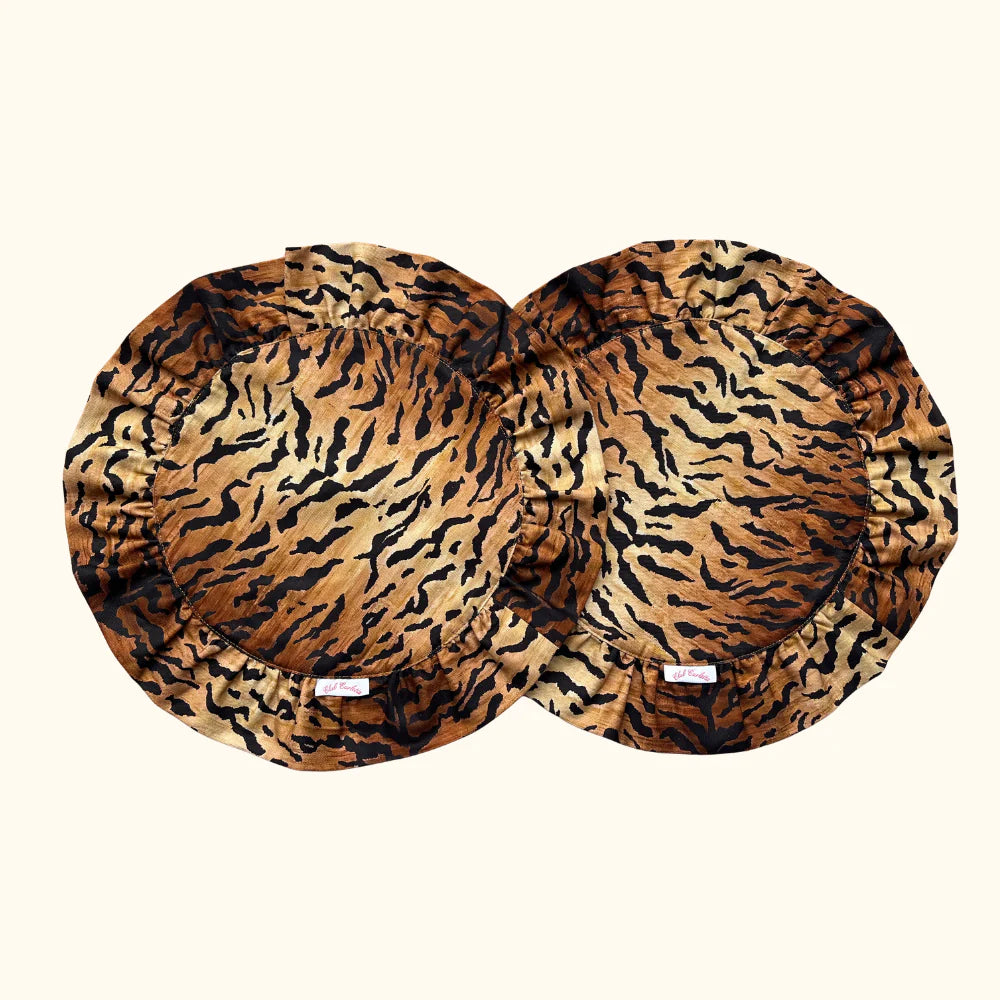 SET OF 2 TIGER PLACEMATS