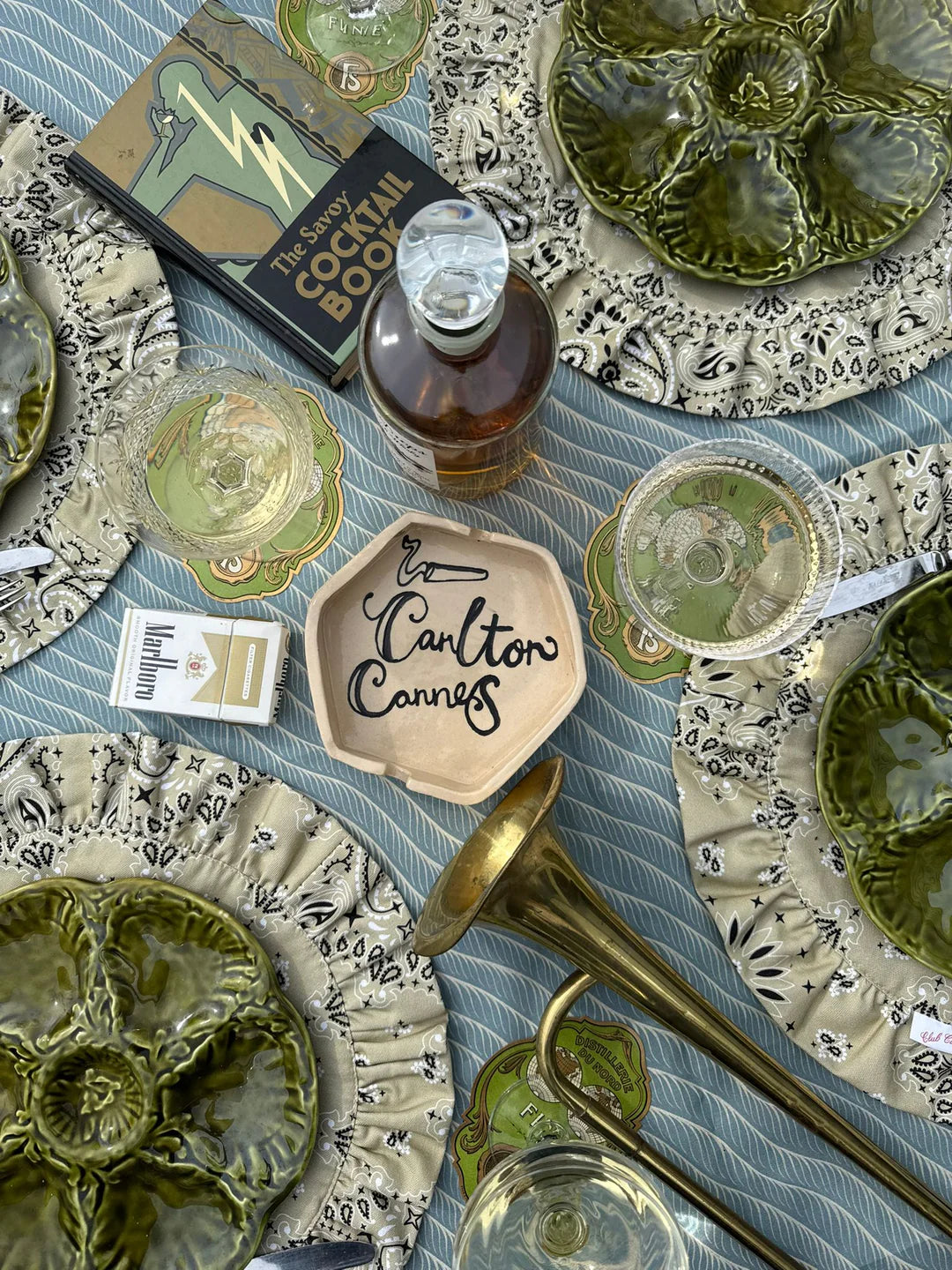 SET OF 2 SAND PLACEMATS