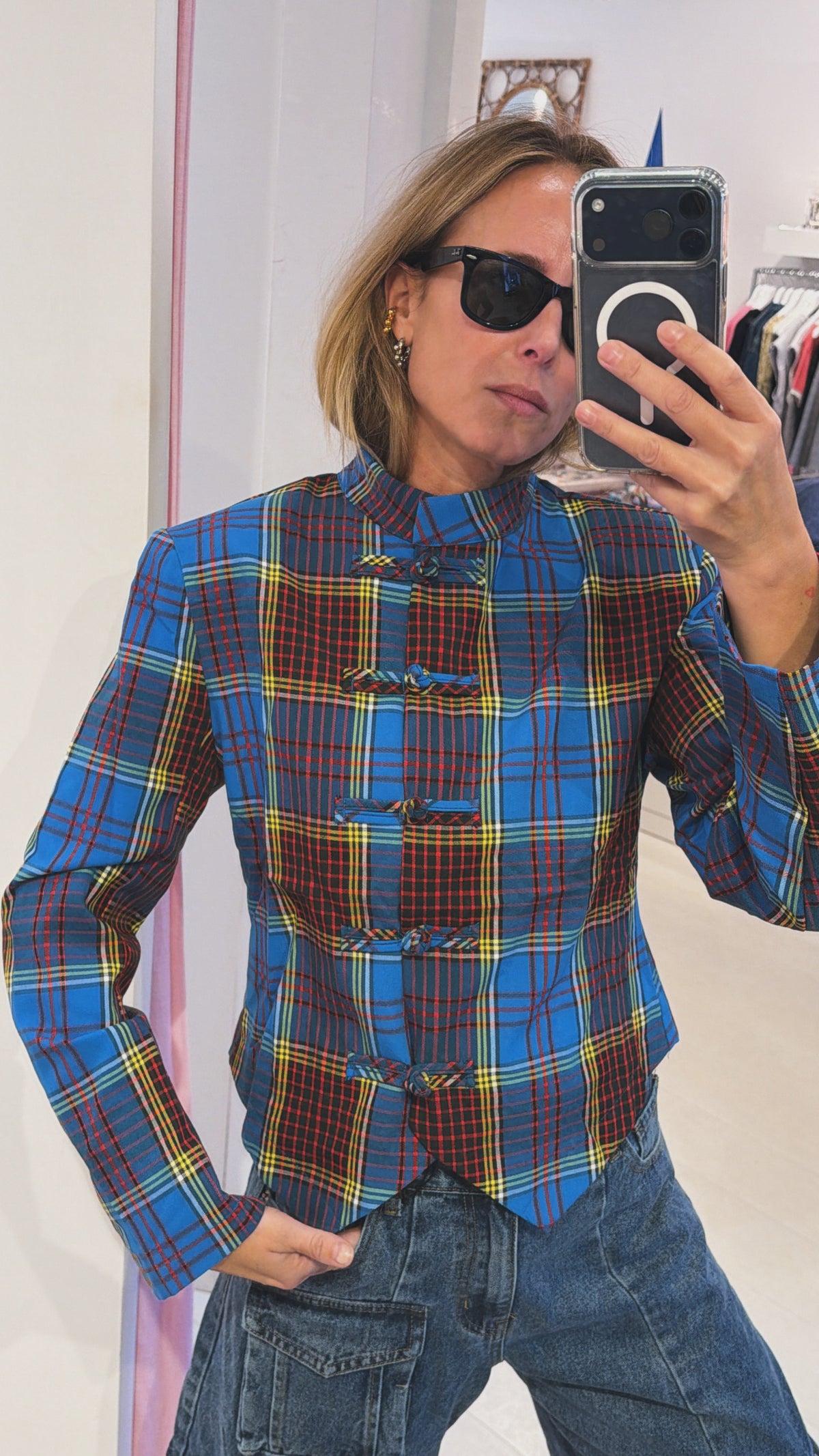 CHECKS JACKET