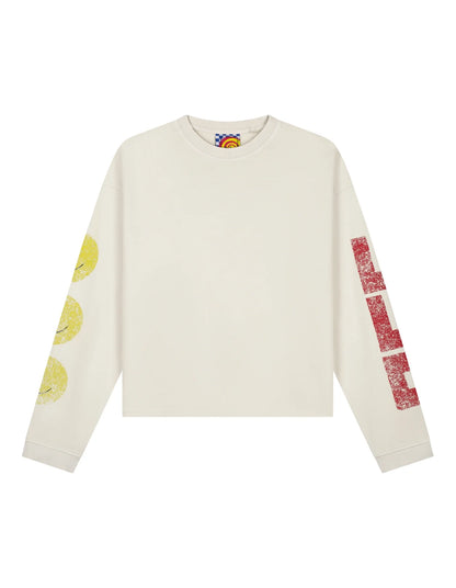 FRANKIE LLD SMILE LS | VINTAGE WHITE
